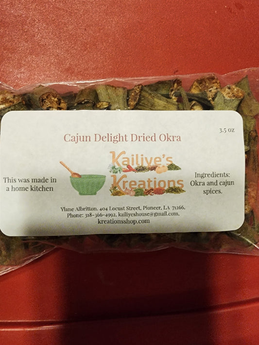 Cajun Delight Dried Okra