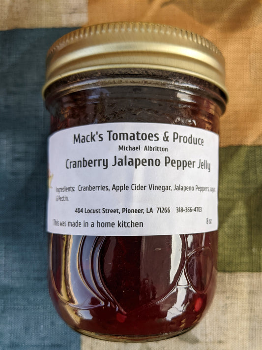 Cranberry Jalapeno Pepper Jam